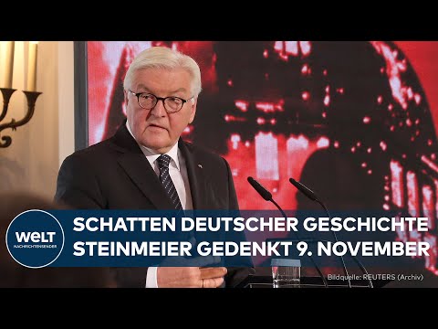 DEUTSCHLAND: Gedenktag 9. November – Bundespräsident Steinmeier hält Mahnrede zur Erinnerung