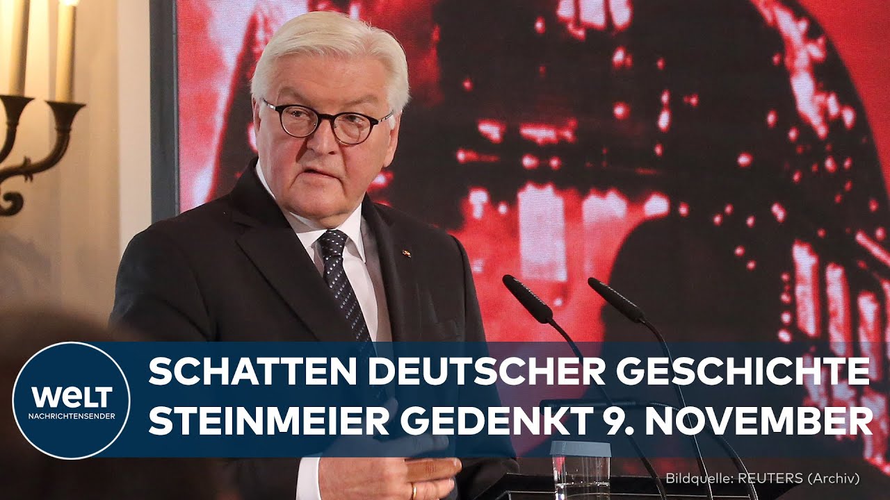 DEUTSCHLAND: Gedenktag 9. November – Bundespräsident Steinmeier hält Mahnrede zur Erinnerung
