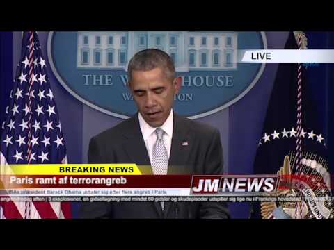 President Barack Obama Statement: Paris Terrorattack