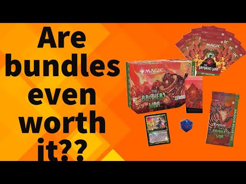8 set boosters for $40 dollars .. | Brother's War Bundle