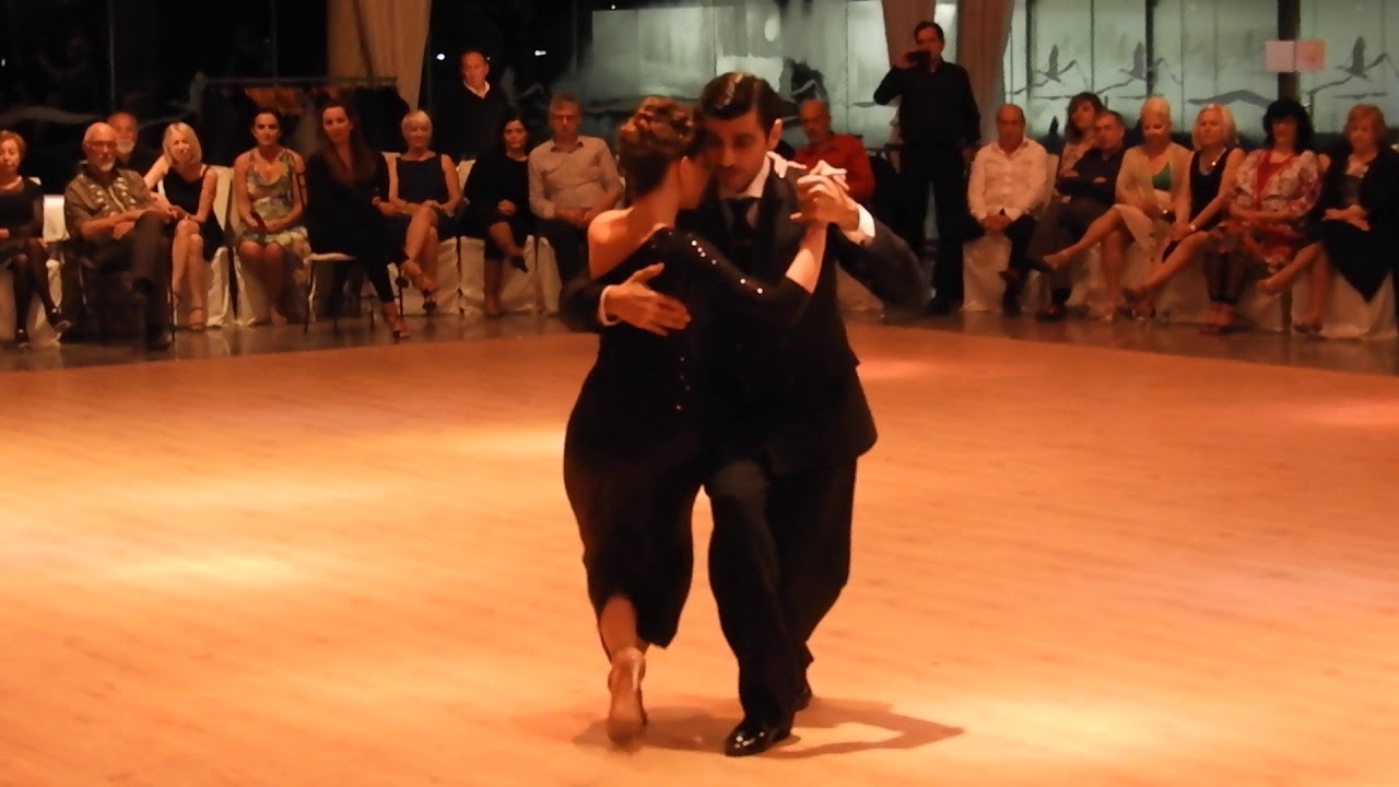 2018 02 11   Germán Ballejo y Magdalena Gutierrez 003 bailan Francisco Canaro   La Milonga de Buenos