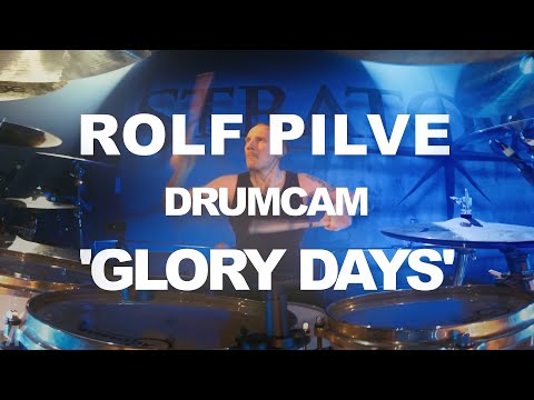 STRATOVARIUS Rolf Pilve Drumcam 'Glory Days' / Tampere 2023
