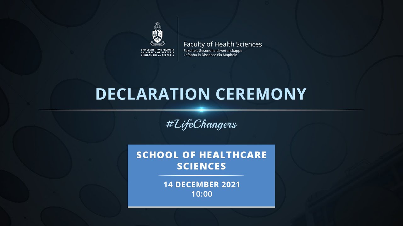 School of Healthcare Sciences Oath-taking 2021