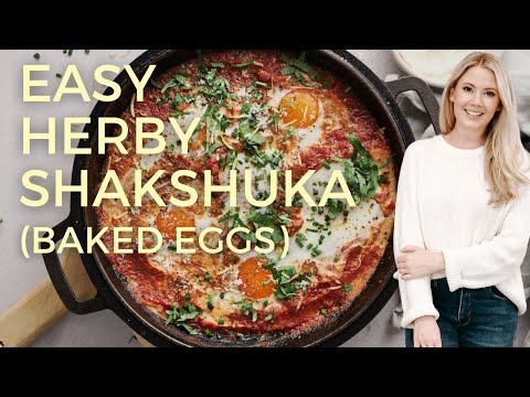Easy Amazing Shakshuka Recipe! (aka Healthy Delicious Baked Eggs)