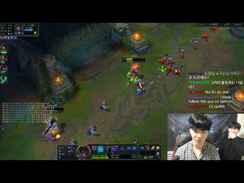 Zed99 laughing after missplaying so hard