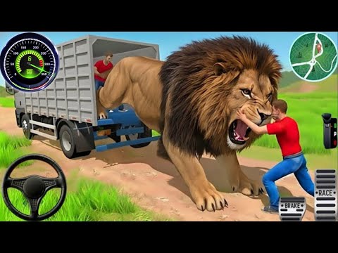 Animal Cargo Truck Driving Game 3D - Animal Transport Cargo Truck 2024 - Android Gameplay