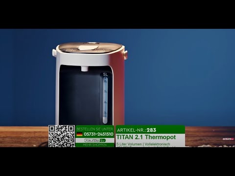TITAN - универсальный электрический чайник 5 л, таймер,11 температурных режимов