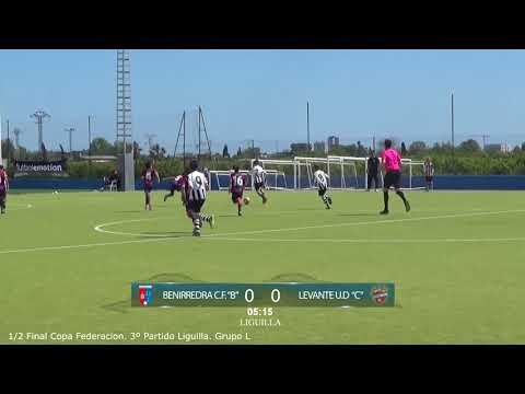 Ronda 1/2 Final. Benirredra C.F "B" 0 - 1 Levante UD "C" (Raul Lopez)