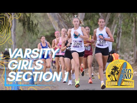 2025 XC - Central Park Invite by HIRACER - Girls Varsity race Section 1