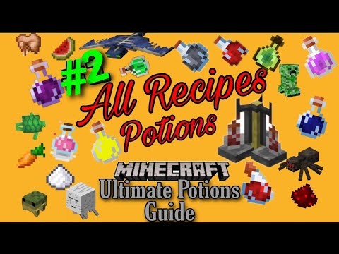 How To Make Every Potion In Minecraft | Part - 2