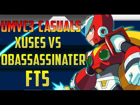 UMVC3 Casuals - Xuses Vs OBAssassinater FT5