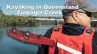 preview picture of video 'Kayaking in Queensland at Tingalpa Creek Brisbane'