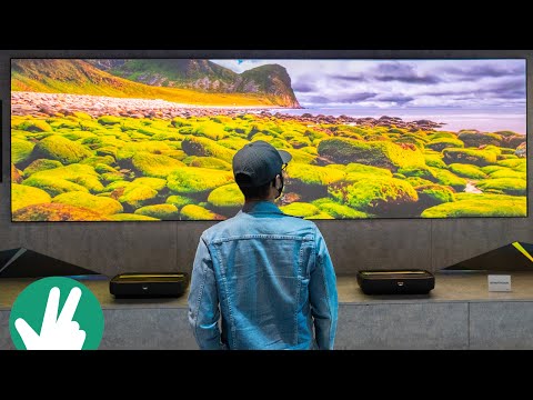 The Hisense L9G TriChroma Laser TV SURPRISED me at CES 2022