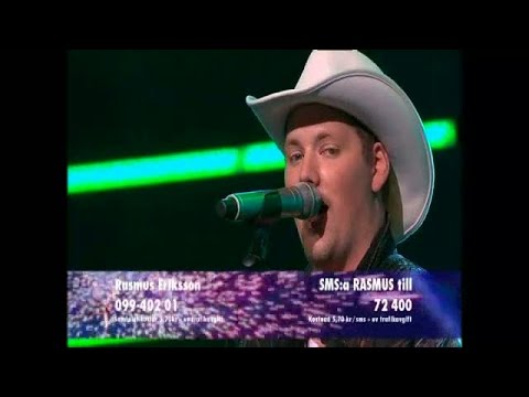 Rasmus Eriksson sjunger country - Talang (TV4)