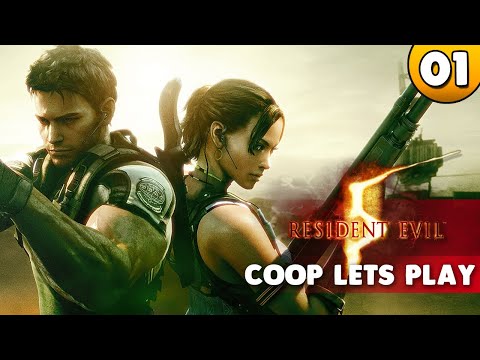 Resident Evil 5 Coop ⭐ Let's Play 👑 #001 [Deutsch/German]