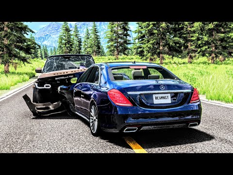 BEAMNG LUXURY CARS CRASHES 07/01/2023 - BeamNG.Drive