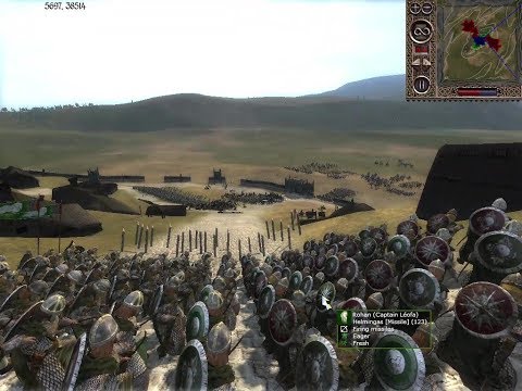 Reforged Third age: Defense of Edoras - Elves and Rohan vs Isenguard