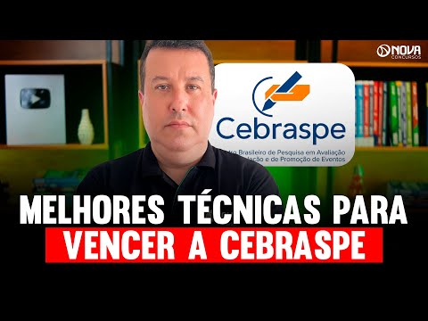 COMO VENCER A BANCA CEBRASPE EM QUALQUER CONCURSO 🏆