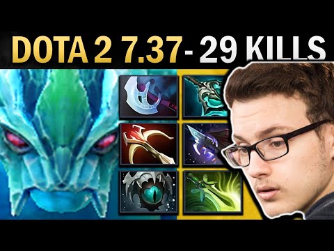 Morphling Dota 2 7.37 Miracle with 29 Kills and Disperser - TI13