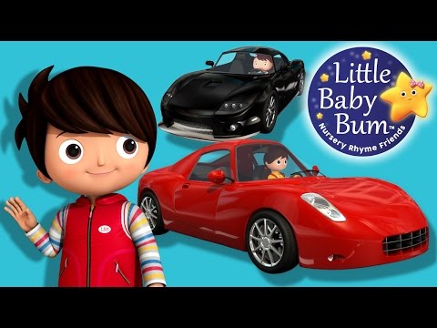 Driving In My Car Song | Nursery Rhymes for Babies by LittleBabyBum - ABCs and 123s