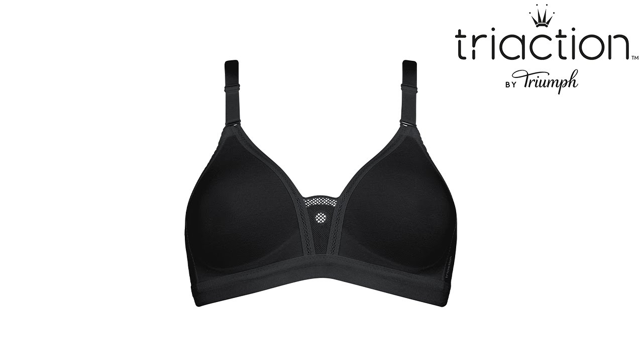 triaction by Triumph TROPHY Damen Miederwaren BH kurz Mittelträger ohne Bügel 👙 | Hertie Wäsche