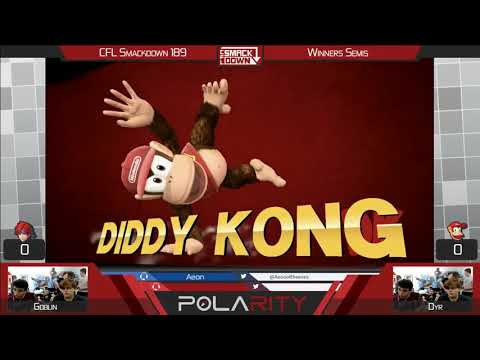 CFL Smackdown 189 Smash 4 - Goblin (Roy) vs Dyr (Diddy Kong) - Winners Semis