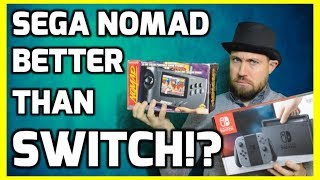 Is The Sega Nomad Better Than The Nintendo Switch !? - Top Hat Chat