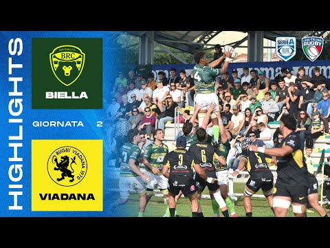 BIELLA - VIADANA | Giornata 2 | Serie A Elite | Highlights