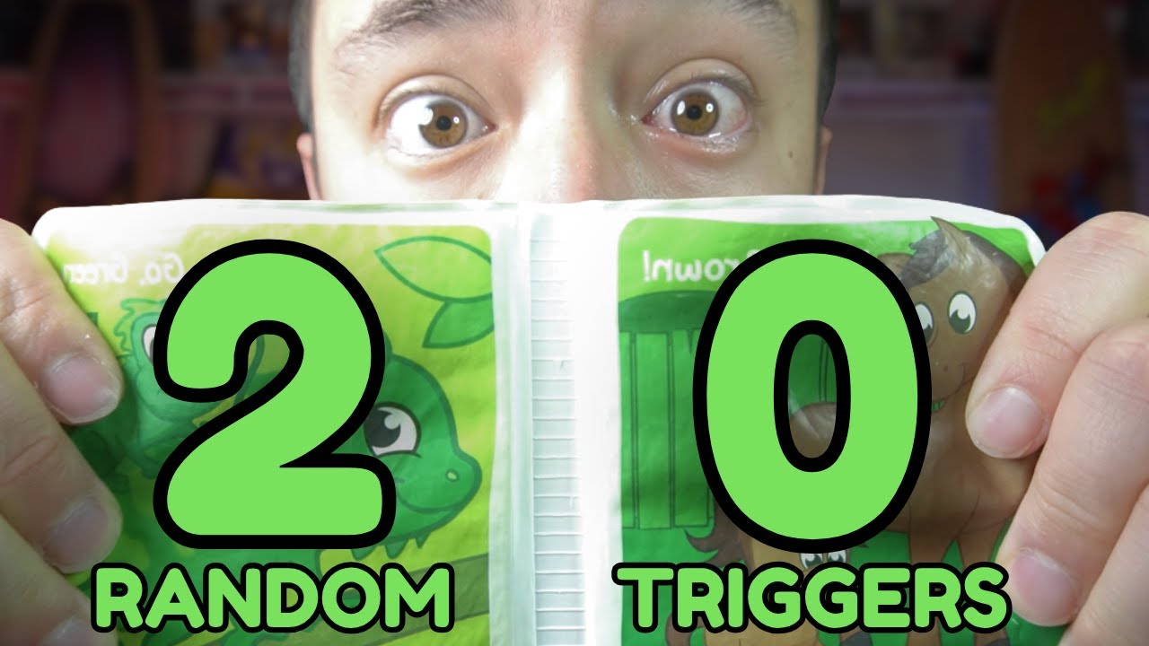 🔴 20 Random ASMR Triggers for SLEEP 💤 & TINGLES ✨