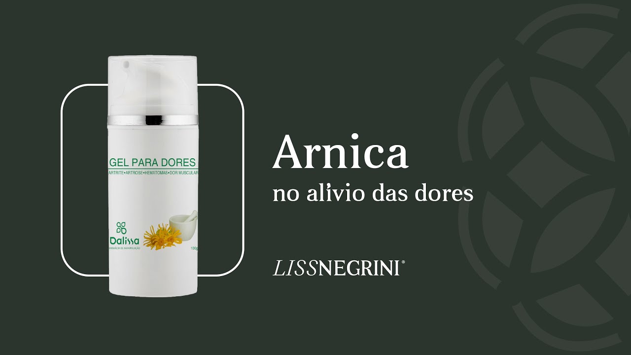 Gel para Dores (com Arnica e Cânfora) 100g - Dalissa