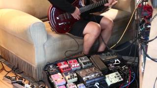Video thumbnail for Electro Harmonix Micro POG / EHX Super Ego / Ibanez Echo Shifter ES2 analog Delay by Rob World