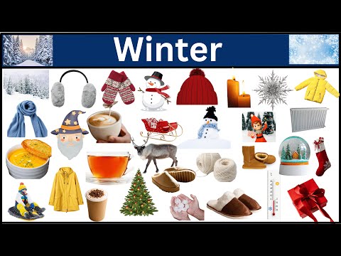 100 Winter Vocabulary Words Everyone should know