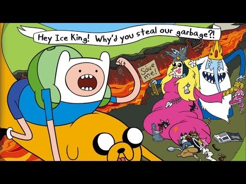 Adventure Time : Hey Ice King! Why'd you Steal our Garbage?! Nintendo DS