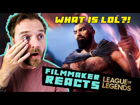 FILMMAKER REACTS TO LEAGUE OF LEGENDS THE CALL CINEMATIC!