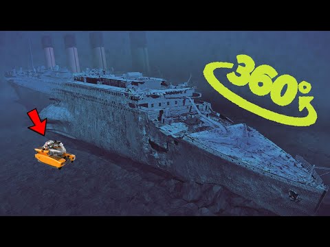360 VIDEO | Titanic 2 part 1 | Dive to the bottom | 4K