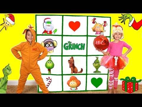 THE GRINCH MOVIE GIANT SMASH SURPRISE TOYS GAME: Find The Grinch's Heart!