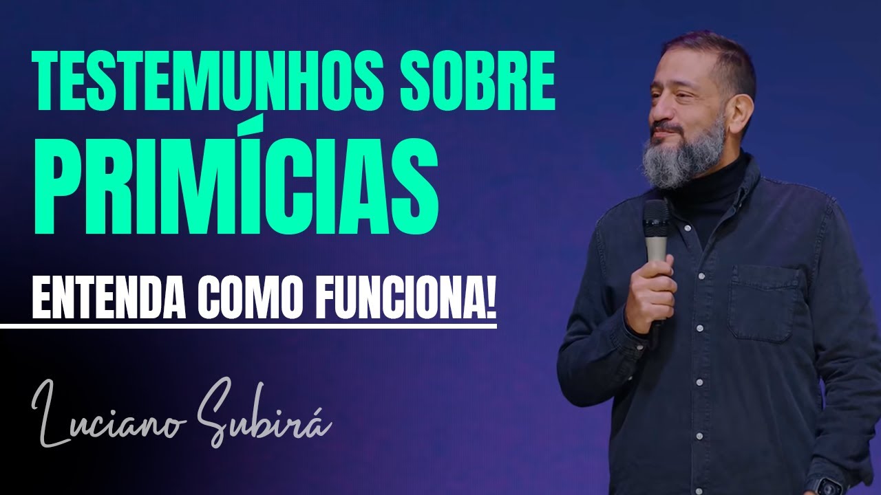 TESTEMUNHO IMPACTANTE // PASTOR LUCIANO SUBIRÁ