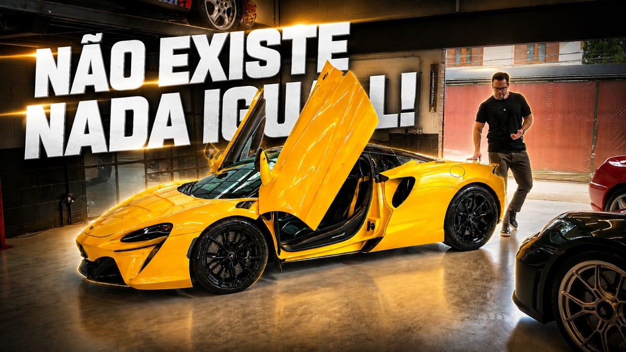 MCLAREN ARTURA É DIFERENTE DE TUDO QUE VOCÊ PODE IMAGINAR!!🔥