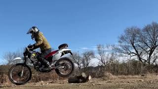 素人の丸太　丸太　丸太　XR250