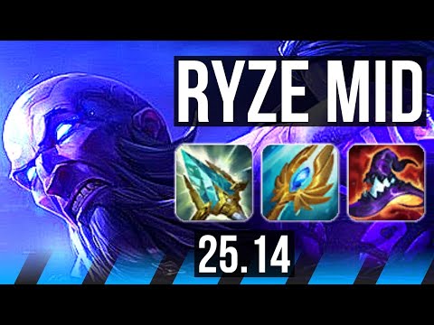 RYZE vs AHRI (MID) | KR Challenger | 25.14