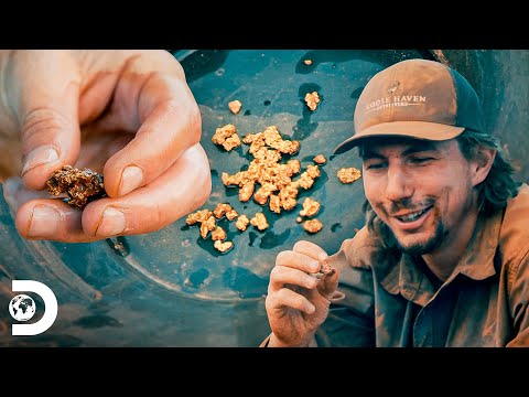 Equipe consegue encontrar ouro no final | Febre do Ouro: O Desafio de Parker | Discovery Brasil