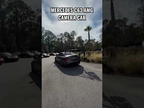 Mercedes C63 AMG Camera Rig… #supercars #cars #cameracar