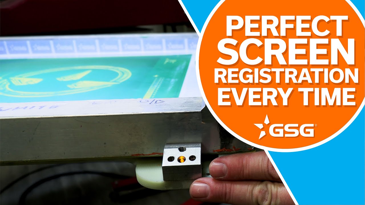 TRI LOC Registration System Tutorial M&R Cobra | Perfect Screen Registration