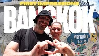 First Time In BANGKOK Thailand 🇹🇭 — Eating Good Thai Food, Exploring Temples &amp; Chinatown