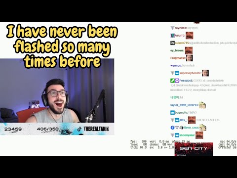 Tarik got never flashed so many times before even in Valorant