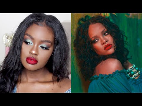 Rihanna "Wild Thoughts" Inspired Makeup Tutorial