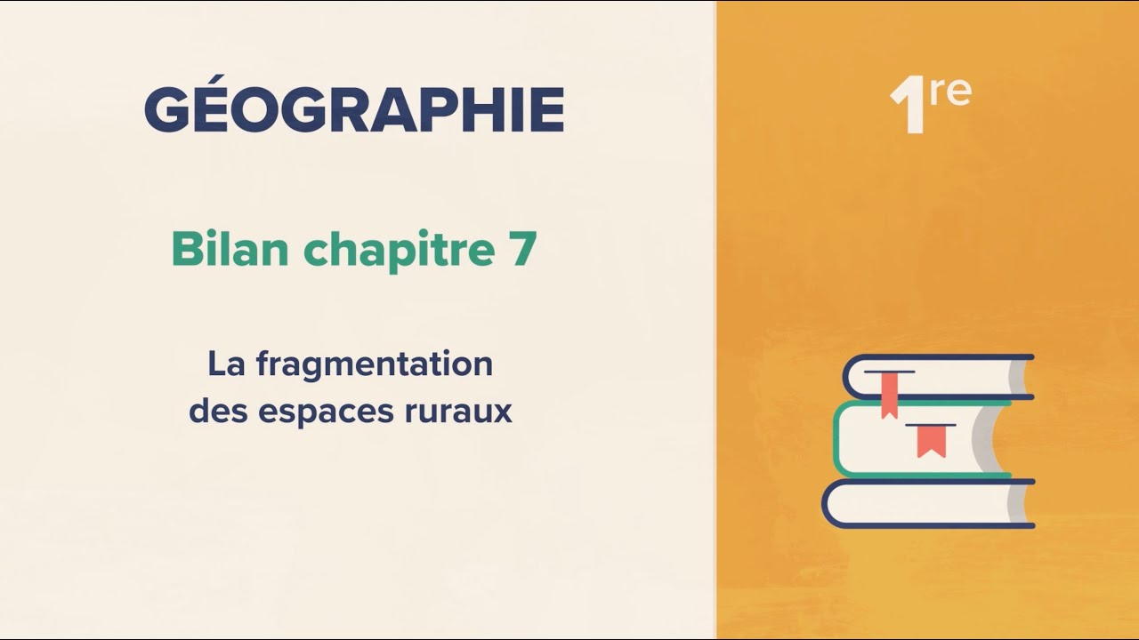 La fragmentation des espaces ruraux (Géographie 1re)