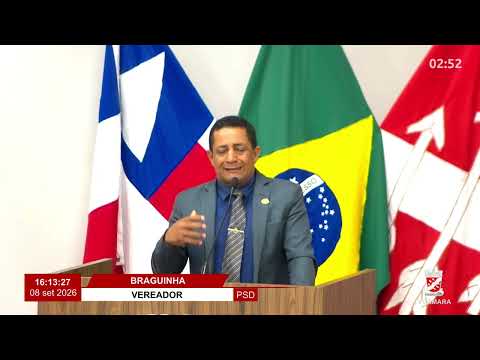 Grande Expediente Vereador Braguinha | 08-09-2026
