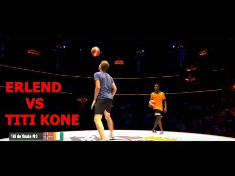TITI KONE(IVORY COAST) VS ERLEND (NORWAY) || KING OF FREESTYLE