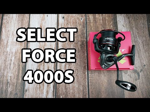 Котушка Select Force 4000S (6+1 підшипник, 4.8:1), низькопрофільна шпуля